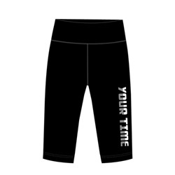 Брюки трикотажные для девочек (легинсы укороченные)