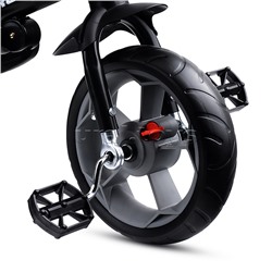 Велосипед трехколесный Rocket 136-GR, колеса EVA 10"/8", цвет серый