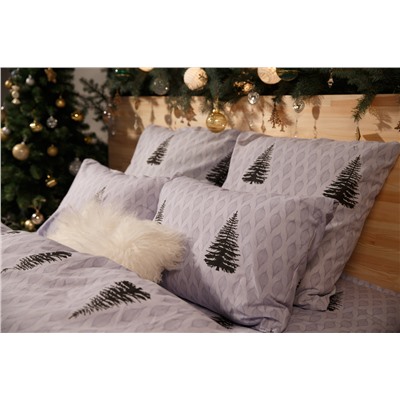 КПБ Елки бязь сем.