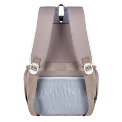 Рюкзак MERLIN 86028 серо-терракотовый