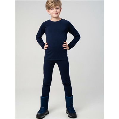 Термокомплект трикот. для мальчиков: фуфайка (футболка) с длин. рук, брюки