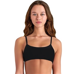 4408-02 Топ для девочки подростковый черный (BAYKAR)