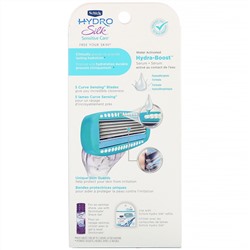Schick, Hydro Silk, Sensitive Care, 1 бритва, 2 кассеты