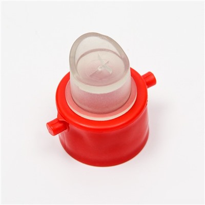Поилка прогулочная, 250 мл, пластик, красная