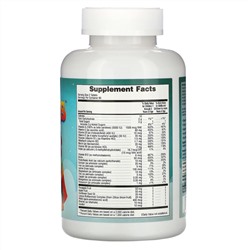 Vitables, мультивитамины для детей, со вкусами фруктов, 180 вегетарианских таблеток