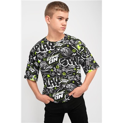 Детская футболка оверсайз Happyfox