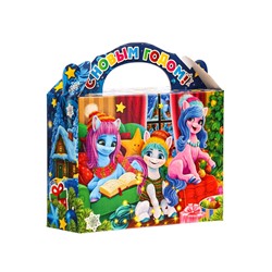 Сладкий новогодний подарок «Весёлые друзья», детский, 1000 г