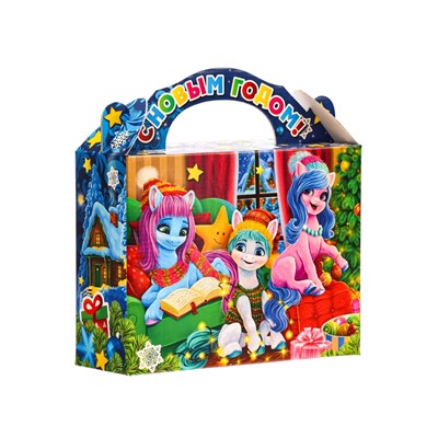 Сладкий новогодний подарок «Весёлые друзья», детский, 1000 г
