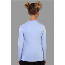 Блузка для девочки Лилия 13156 (Светло-голубой)