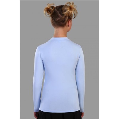 Блузка для девочки Лилия 13156 (Светло-голубой)