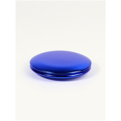 Зеркало складное «Металлик», d=6.5 см, с увеличением х2, синее