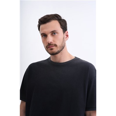 Мужская футболка оверсайз с эффектом градиент Happyfox