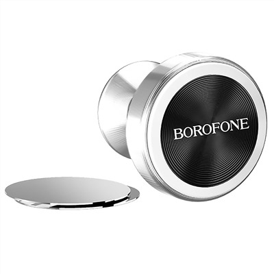 Держатель автомобильный Borofone магнитный BH5 на приборную панель (silver)