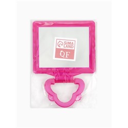 Зеркало настольное, с рамкой для фото, настенное, 14.3×17.5 см, (8.5×12 см), МИКС