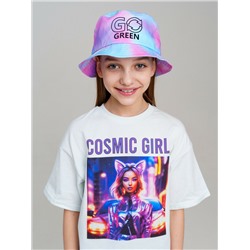 Панама текстильная для девочек