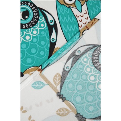 КПБ Детское постельное белье Совы полисатин, наволочки 50х70 и 70х70см НАТАЛИ, 1119166