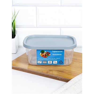 Контейнер прямоугольный 710 мл / 90433 /уп 24/240/ ДОП СКИДКА НА КОРОБ 3%