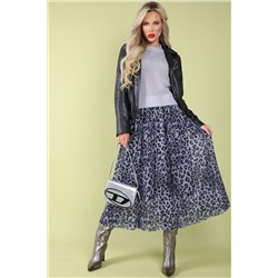 Юбка Синди (лео серый)