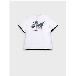 Фуфайка трикотажная для мальчиков (футболка)