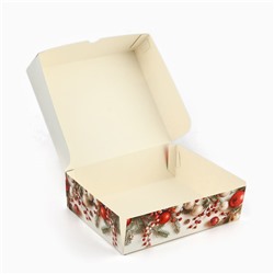 Упаковка для кондитерских изделий «Счастливого Нового года!», 20×17×6 см