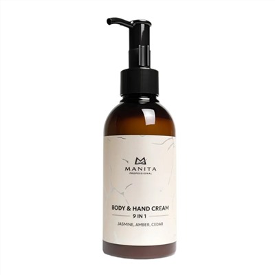 MANITA Парфюмированный крем для рук и тела / Jasmine, Amber, Cedar, 150 мл 27714
