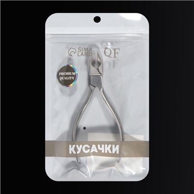 Кусачки педикюрные «Premium», скрытая пружина, 12.2 см, длина лезвия-15 мм