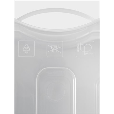 Короб для хранения обуви «Реноме», 61×34×13 см, прозрачный