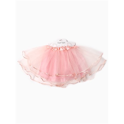 Юбка сетка детская KAFTAN, пудровый, размер 28