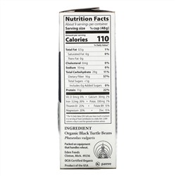 Eden Foods, Органическая черная фасоль, 16 унций (454 г)