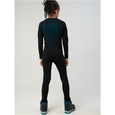 Термокомплект трикот. для мальчиков: фуфайка (футболка) с длин. рук, брюки