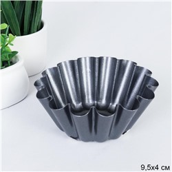 Форма для выпечки Кекса круглая 9,5х4 см ШТУЧНО / RSD-52 /уп 300/ 0.042/ 9,5х3,5