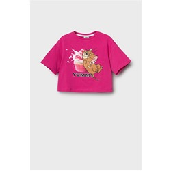 Фуфайка трикотажная для девочек (футболка) PLAYTODAY, 1240318