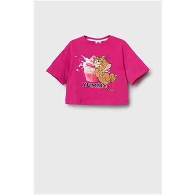 Фуфайка трикотажная для девочек (футболка) PLAYTODAY, 1240318