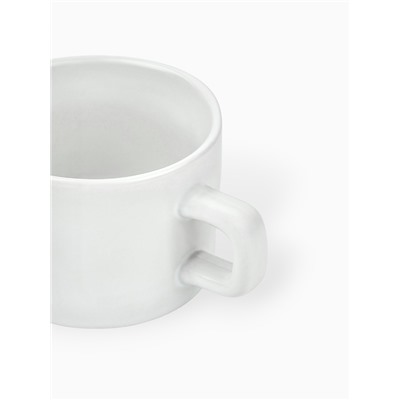 Кружка новогодняя керамическая «Снеговик», 320 мл, ручная работа