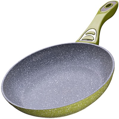 26900 Сковорода 24см мрам/крошка с крышкой MB (х6)