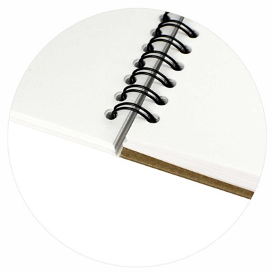 Альбом для зарисовок (скетчпад) А4 60л твердая обложка на спирали "АСТРАЛЬНЫЙ КОТ" белый офсет 100 г/м2 70033 Феникс