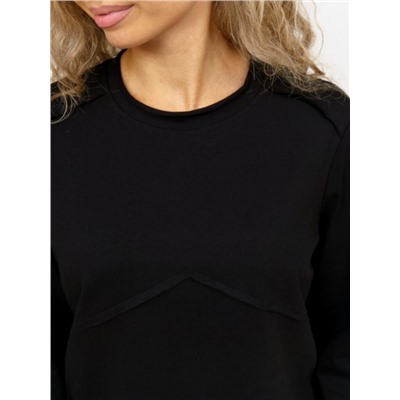 Лонгслив Лонг-01 (Черный)