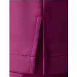 Элегантный топ с V вырезом из струящегося сатина