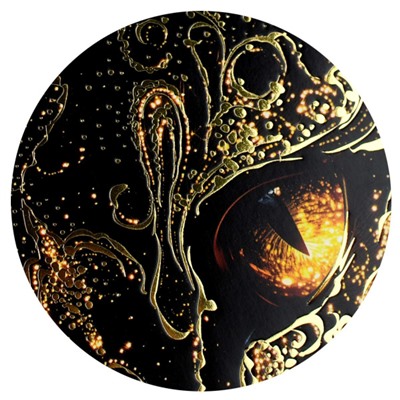 Альбом для зарисовок (скетчпад) 168х195 мм 30л твердая обложка на спирали "АСТРАЛЬНЫЙ КОТ" белая рисовальная бумага 160 г/м2 70482 Феникс