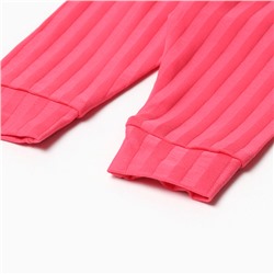 Штанишки детские, рост 62 см, тёмно-розовые