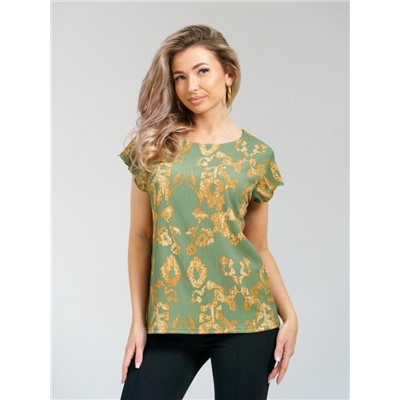 Блузка БЖ-08 (Оливковый)