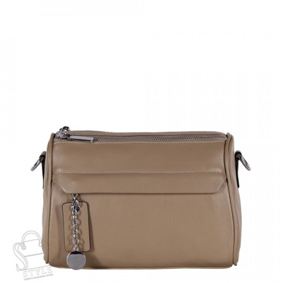 Сумка женская кожаная 22-09VG beige Vitelli Grassi