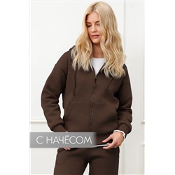 Женский костюм из футера с начесом Happyfox