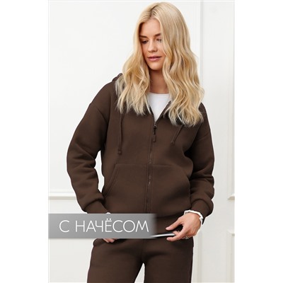 Женский костюм из футера с начесом Happyfox