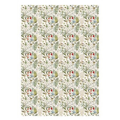 Бумага упаковочная  70х100 см 80 г/м2 "FLORA.ЛУГОВЫЕ ТРАВЫ" 2-811/01 Bruno Visconti