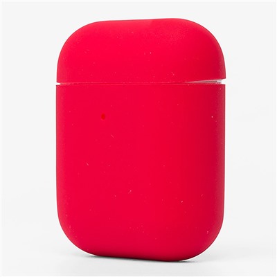 Чехол - Soft touch для кейса "Apple AirPods 2" (red)