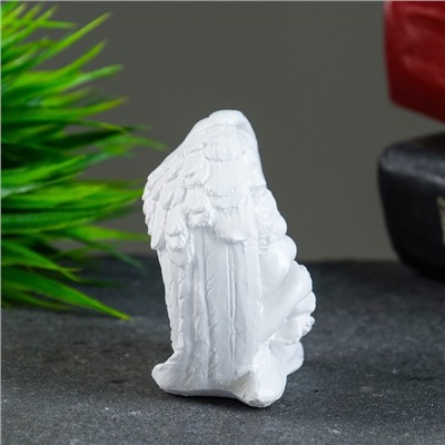 Фигурка гипс «Ангелочек с младенцем», 4×6.5×7 см