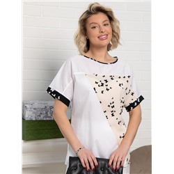 Блуза Нежность (белая) Б15248-13М