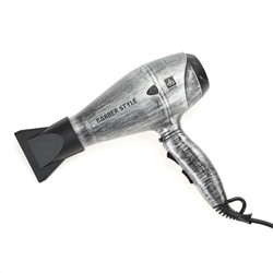 Dewal Профессиональный фен для волос / Barber Style 03-120 Steel, серый, 2200 Вт 15305