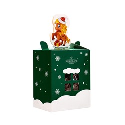 Сладкий новогодний подарок «Теремок с лошадью», 110 г, МИКС